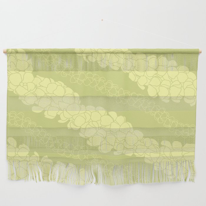 Puakenikeni lei Hawaii art v1 Wall Hanging Gallery Image 1