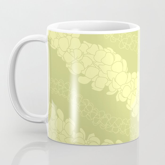Puakenikeni lei Hawaii art v1 Coffee Mug Gallery Image 3
