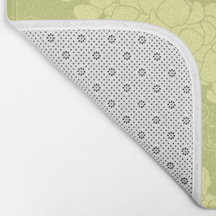 Puakenikeni lei Hawaii art v1 Bath Mat Gallery Image 2