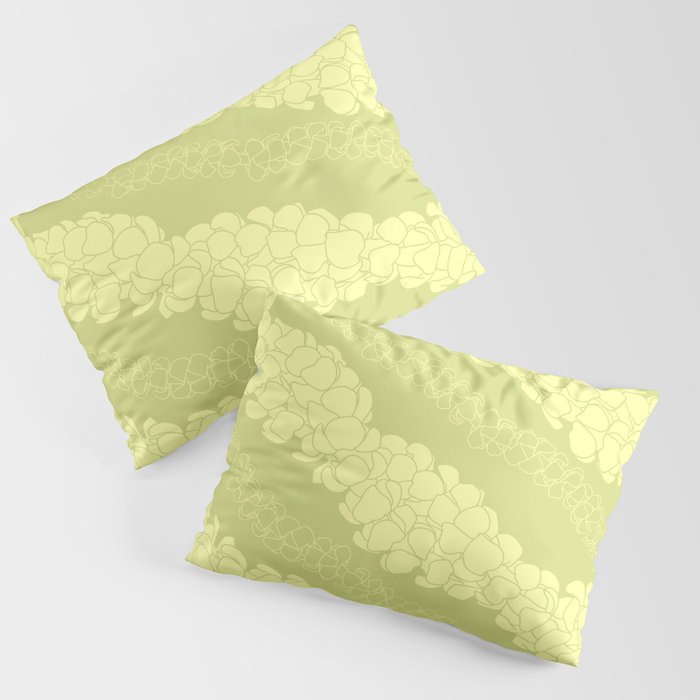 Puakenikeni lei Hawaii art v1 Pillow Sham Gallery Image 1