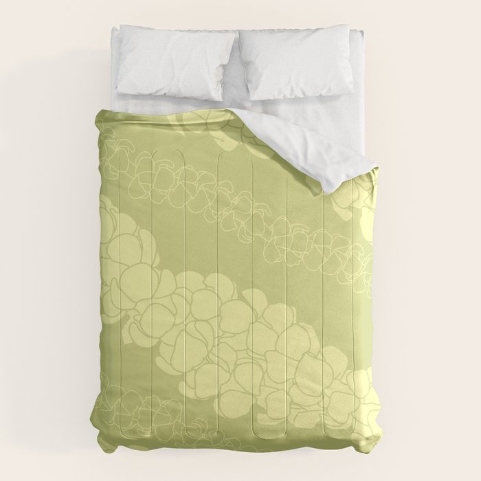 Puakenikeni lei Hawaii art v1 Comforter Gallery Image 6