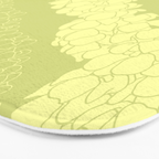 Puakenikeni lei Hawaii art v1 Bath Mat Gallery Image 3