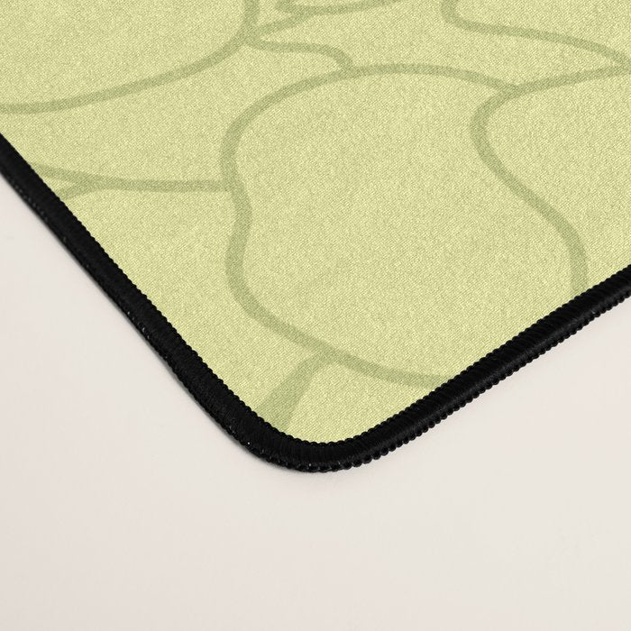 Puakenikeni lei Hawaii art v1 Desk Mat Gallery Image 4