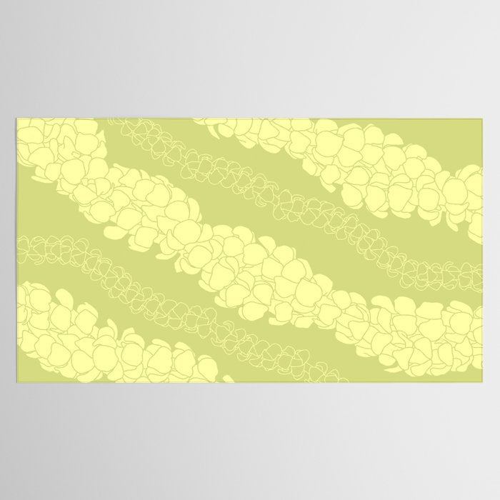 Puakenikeni lei Hawaii art v1 Tablecloth Gallery Image 2