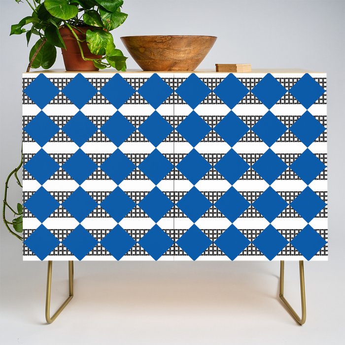 Modern boho (sapphire blue) Credenza Gallery Image 1