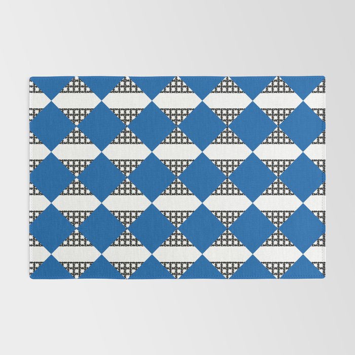 Modern boho (sapphire blue) Rug Gallery Image 2