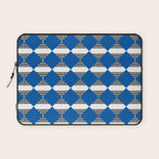 Modern boho (sapphire blue) Laptop Sleeve Gallery Image 1