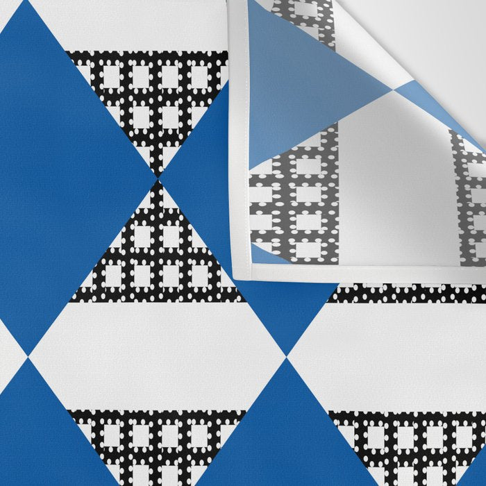 Modern boho (sapphire blue) Wall Tapestry Gallery Image 3