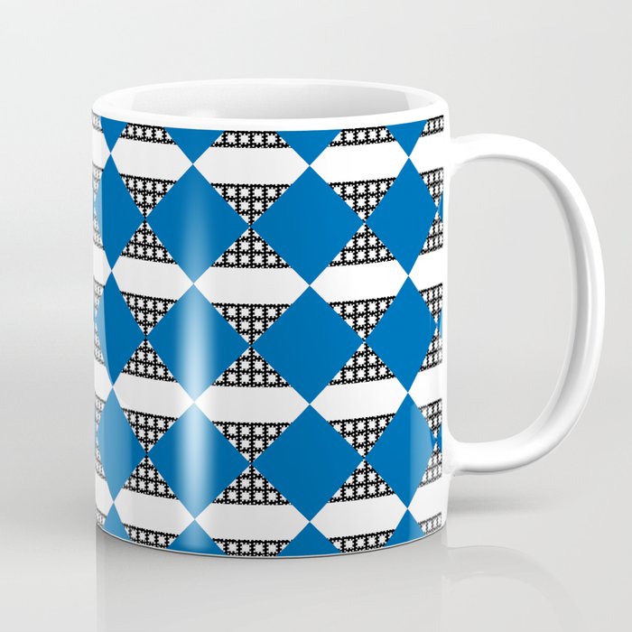 Modern boho (sapphire blue) Coffee Mug Gallery Image 1