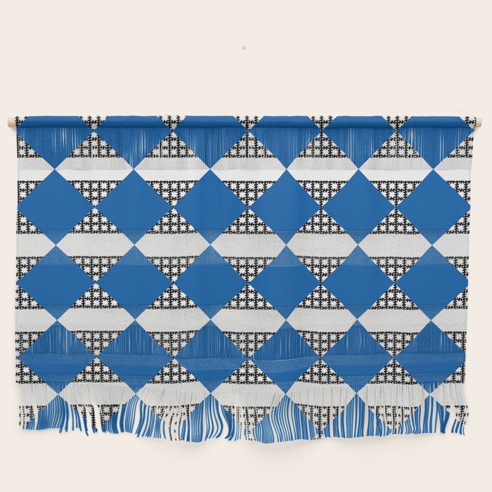 Modern boho (sapphire blue) Wall Hanging Gallery Image 1