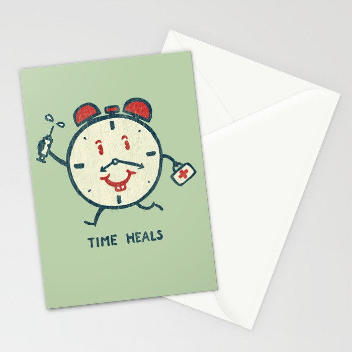 Time heals Stationery Card Gallery Image 2