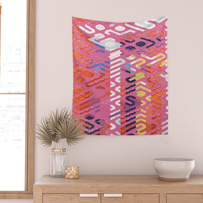 Random Complication Wall Tapestry Gallery Image 2