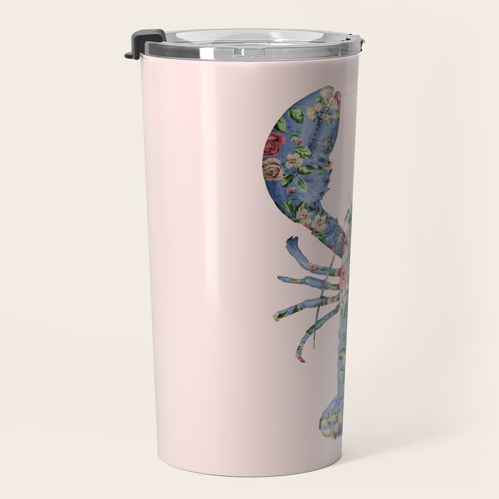 FLORAL LOBSTER Travel Mug Gallery Image 3