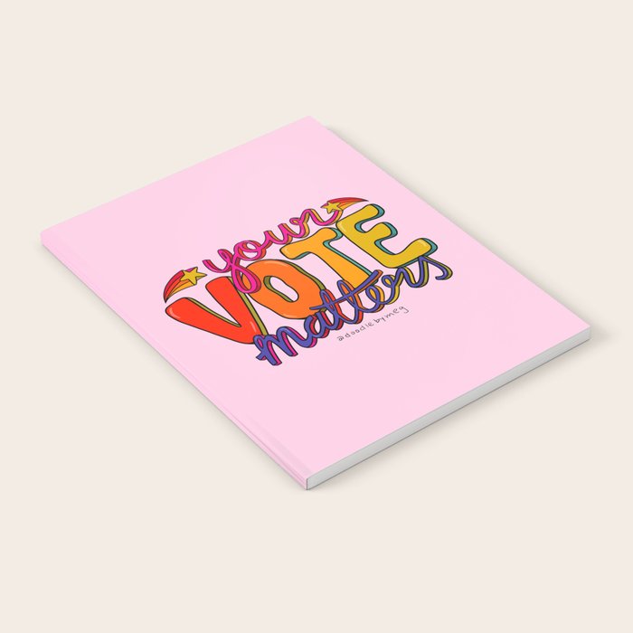 Your Vote Matters Notebook Gallery Image 2
