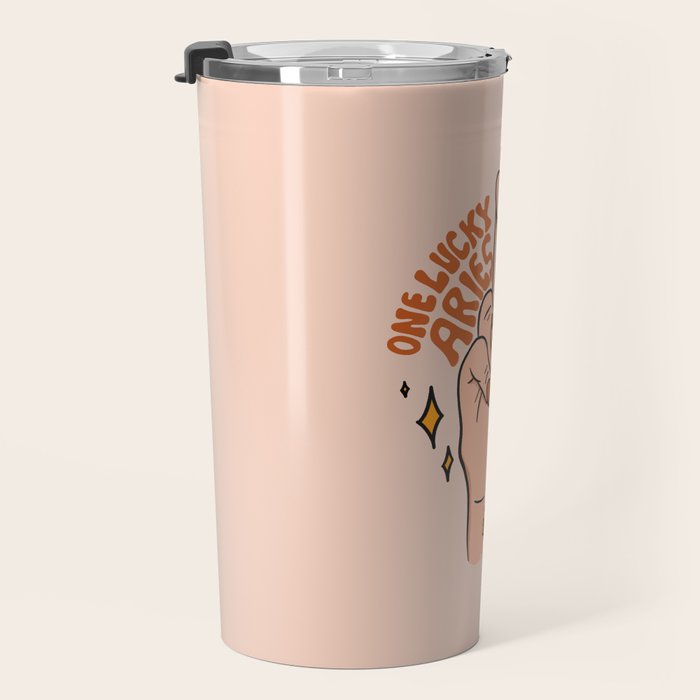 One Lucky Aries Travel Mug Gallery Image 3