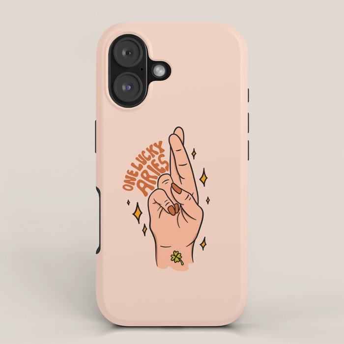 One Lucky Aries iPhone Case Gallery Image 1