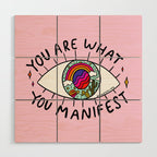 Manifest Wood Wall Art Gallery Image 1