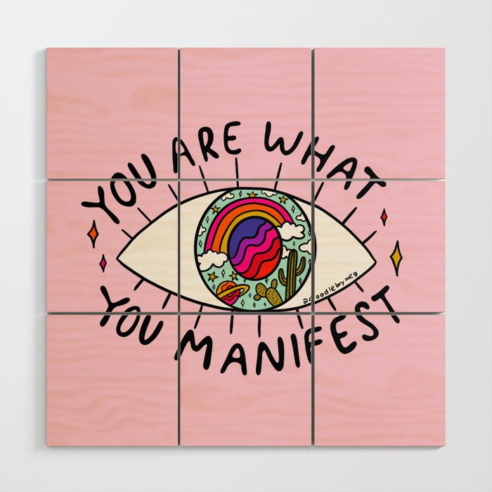 Manifest Wood Wall Art Gallery Image 1