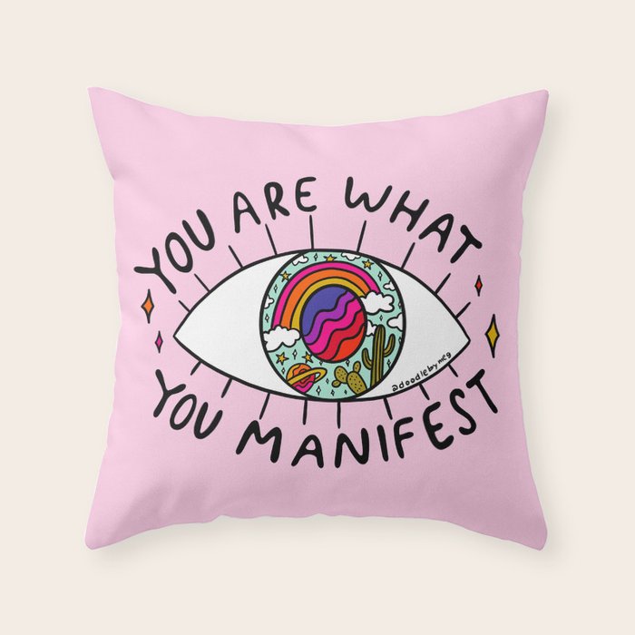 Manifest Throw Pillow Gallery Image 1