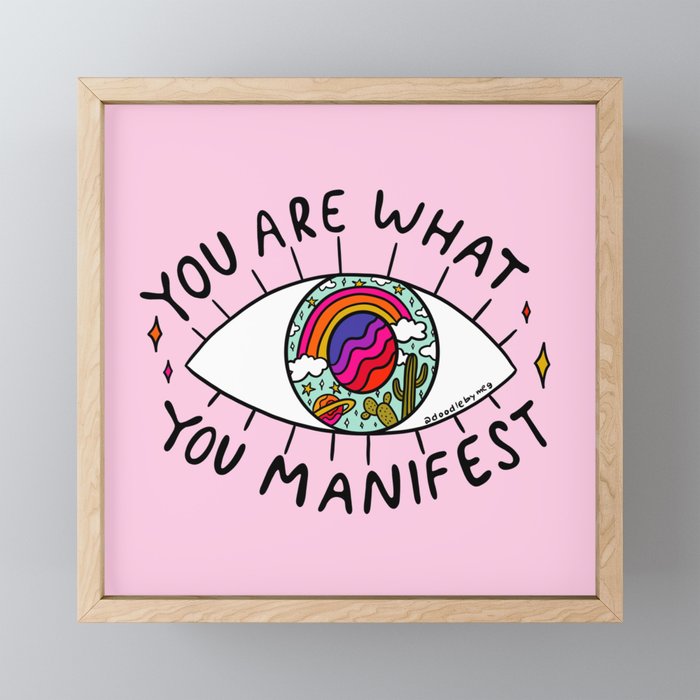 Manifest Mini Art Print Gallery Image 1