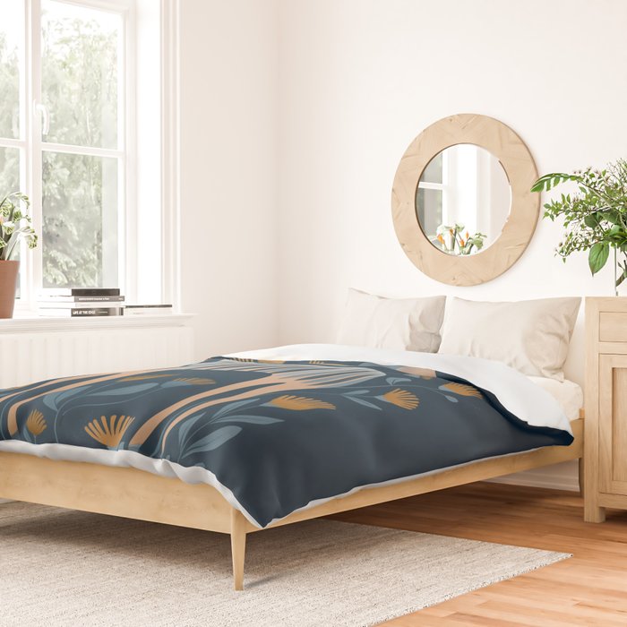 Night Bloom Horse Duvet Cover Gallery Image 2