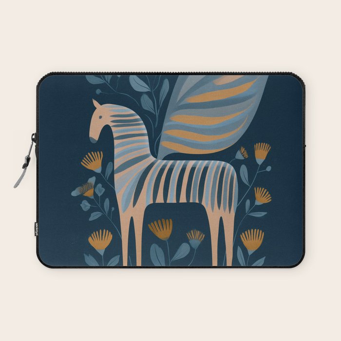 Night Bloom Horse Laptop Sleeve Gallery Image 1