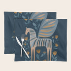 Night Bloom Horse Placemat Gallery Image 1