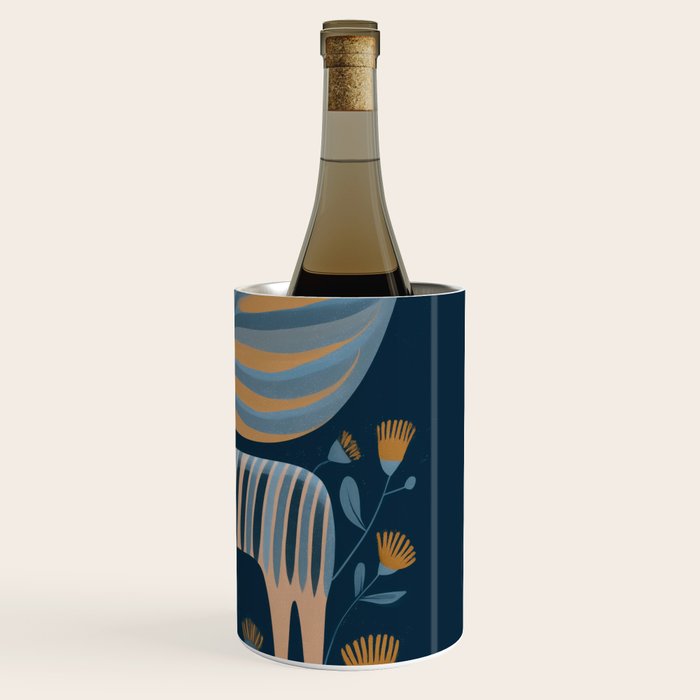 Night Bloom Horse Wine Chiller Gallery Image 3