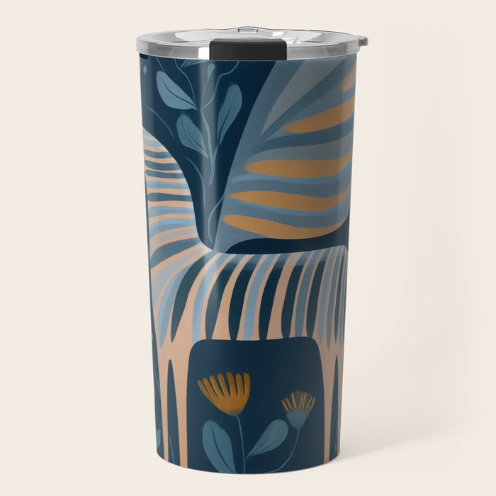 Night Bloom Horse Travel Mug Gallery Image 1