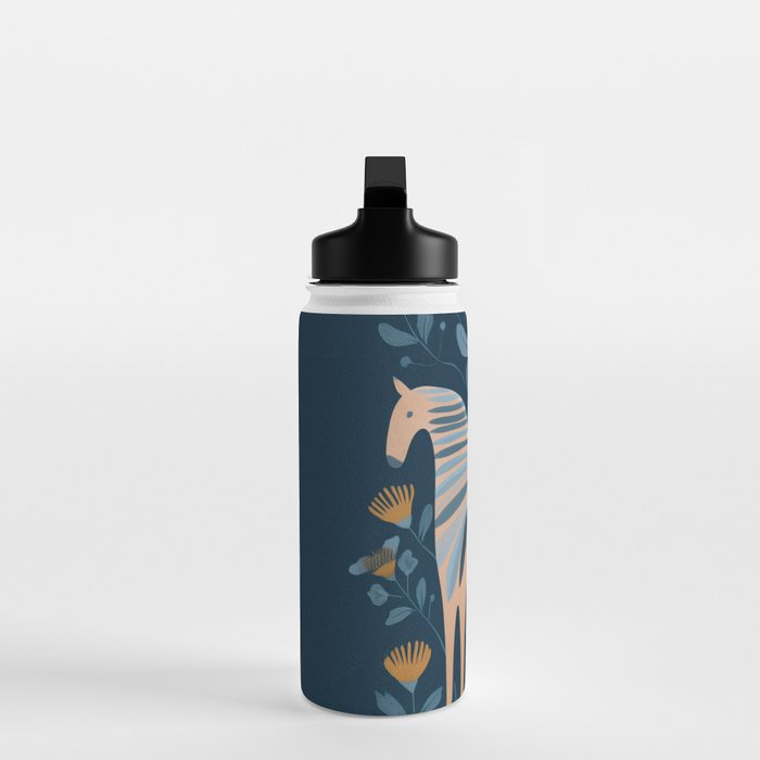 Night Bloom Horse Water Bottle Gallery Image 3