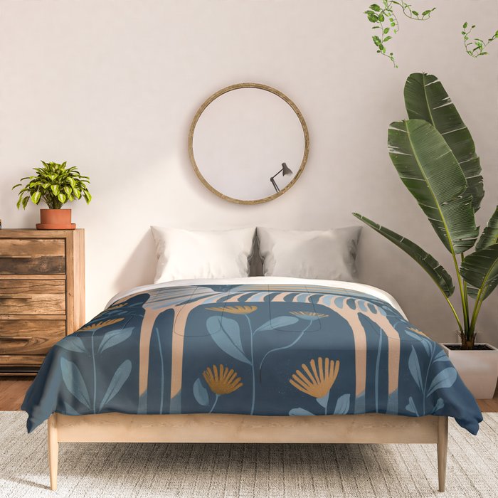 Night Bloom Horse Comforter Gallery Image 3