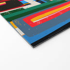 Neo Cubism Abstract Art Pattern Mystic Welcome Mat Gallery Image 2