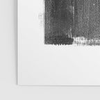 Black and White Minimalist Industrial Abstract Poster Gallery Image 3