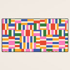 Basket Glitch Desk Mat Gallery Image 3