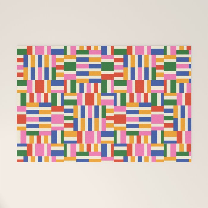 Basket Glitch Welcome Mat Gallery Image 1