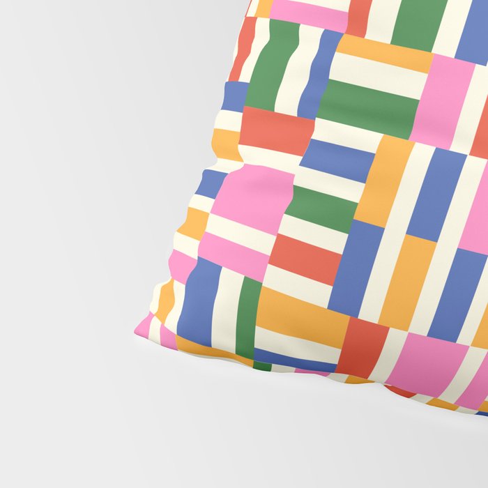 Basket Glitch Pillow Sham Gallery Image 4