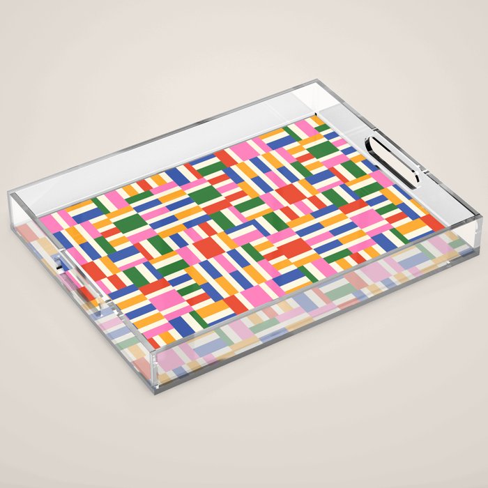 Basket Glitch Acrylic Tray Gallery Image 1