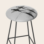 Surf Shadows - Monochrome Ocean Photography Stool Gallery Image 2
