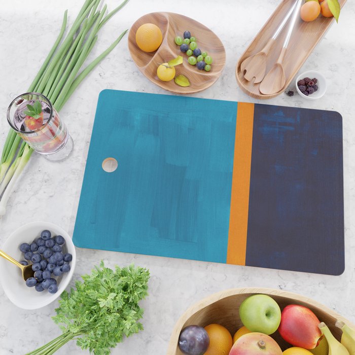 Deep Blue Sea Sun  Cutting Board Gallery Image 2