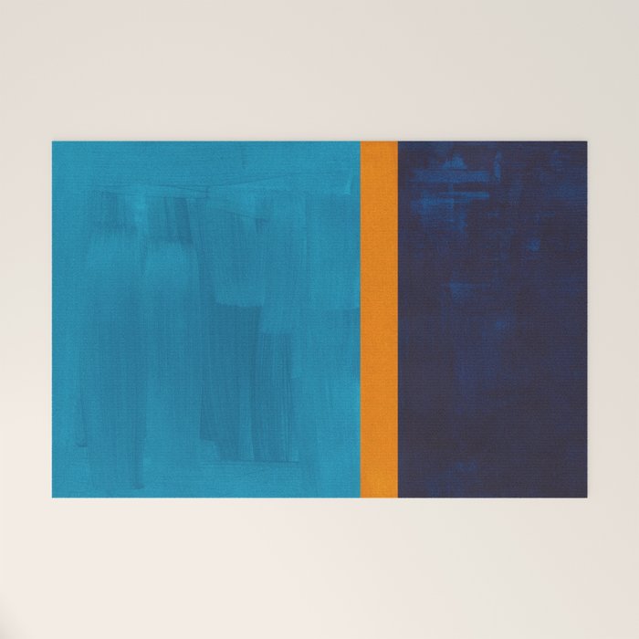 Deep Blue Sea Sun  Welcome Mat Gallery Image 1
