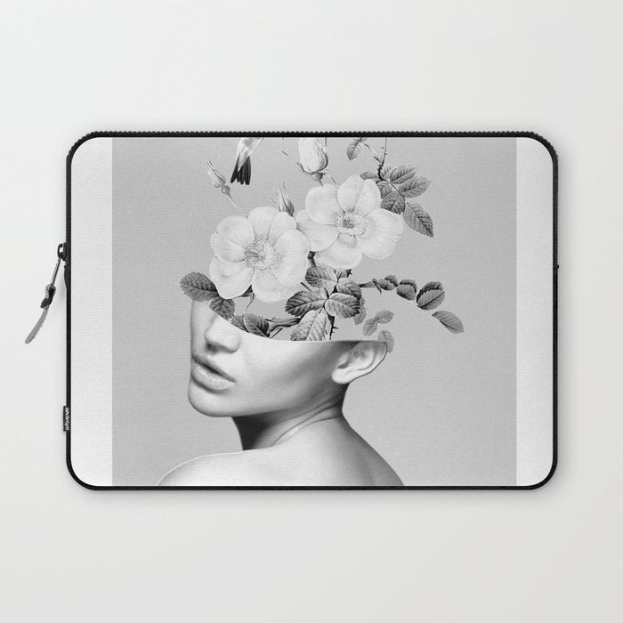 Floral beauty 2 Laptop Sleeve Gallery Image 1