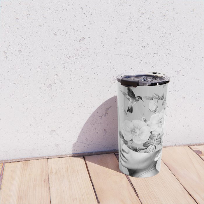 Floral beauty 2 Travel Mug Gallery Image 4