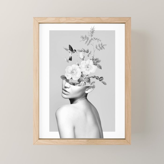 Floral beauty 2 Mini Art Print Gallery Image 1