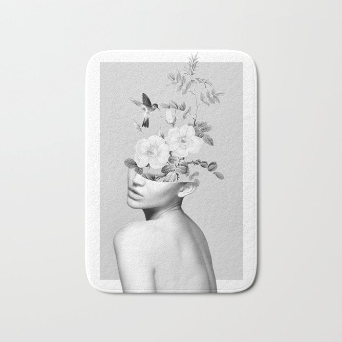 Floral beauty 2 Bath Mat Gallery Image 1