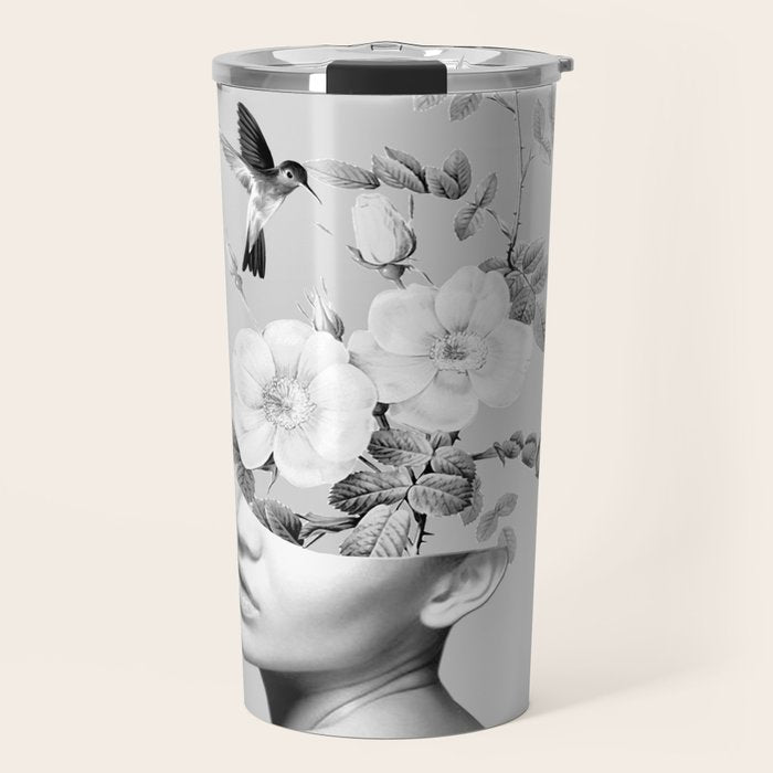 Floral beauty 2 Travel Mug Gallery Image 1