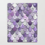 Mermaid Purple and Silver Notebook Gallery Image 4