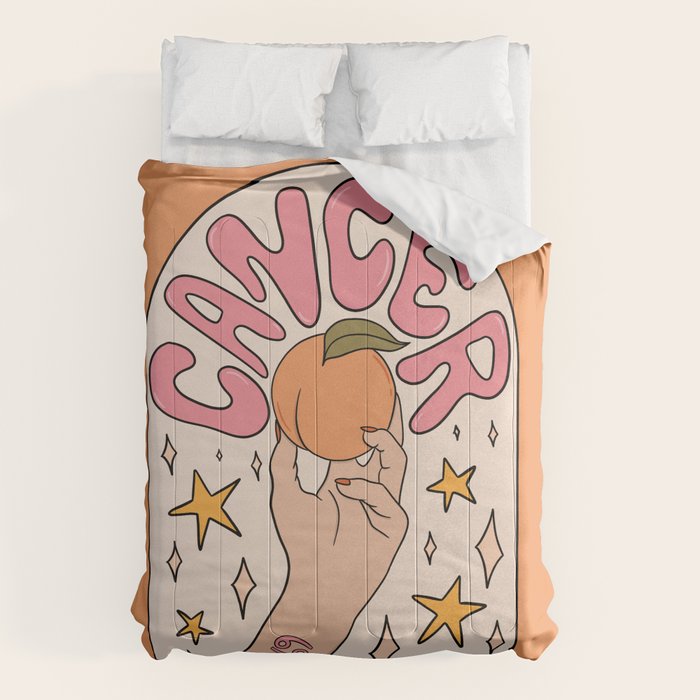 Cancer Peach Comforter Gallery Image 6