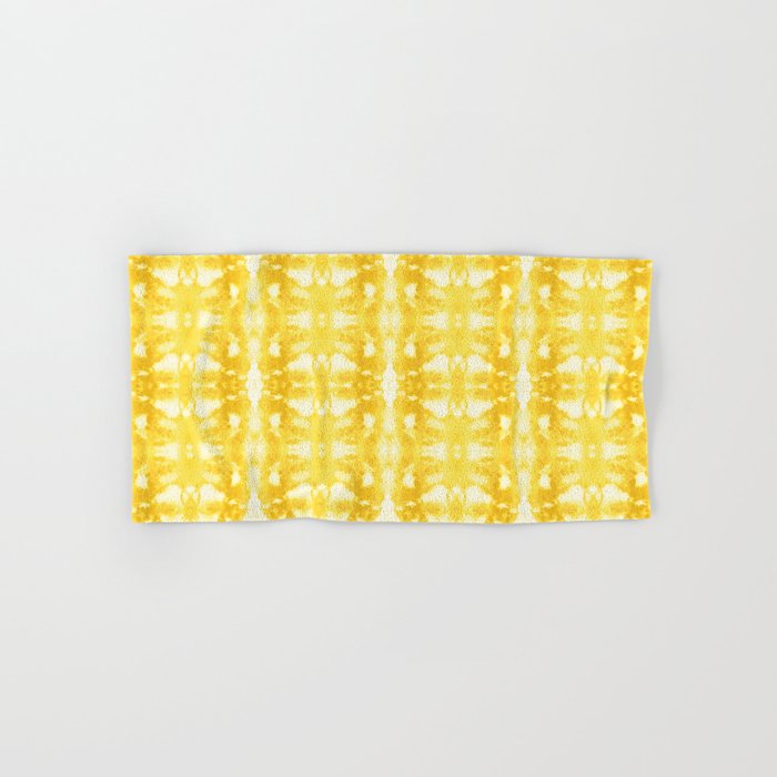 Tie Dye Yellows Bath Towel Gallery Image 1