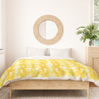 Tie Dye Yellows Duvet Cover Gallery Image 3
