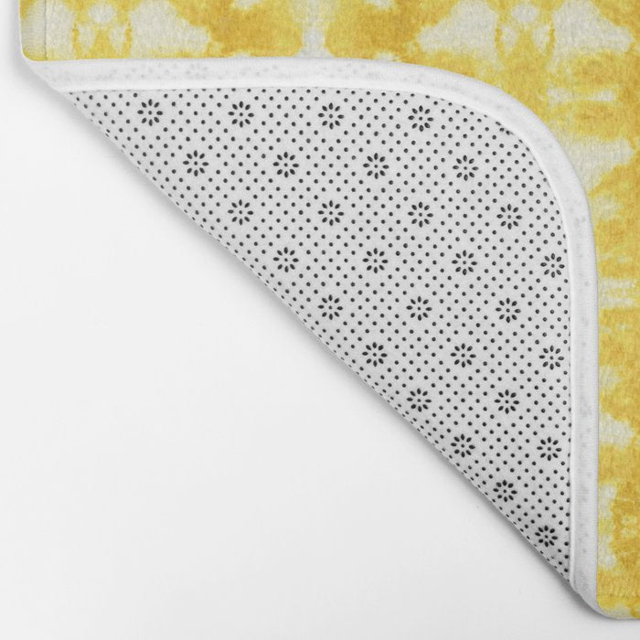 Tie Dye Yellows Bath Mat Gallery Image 2